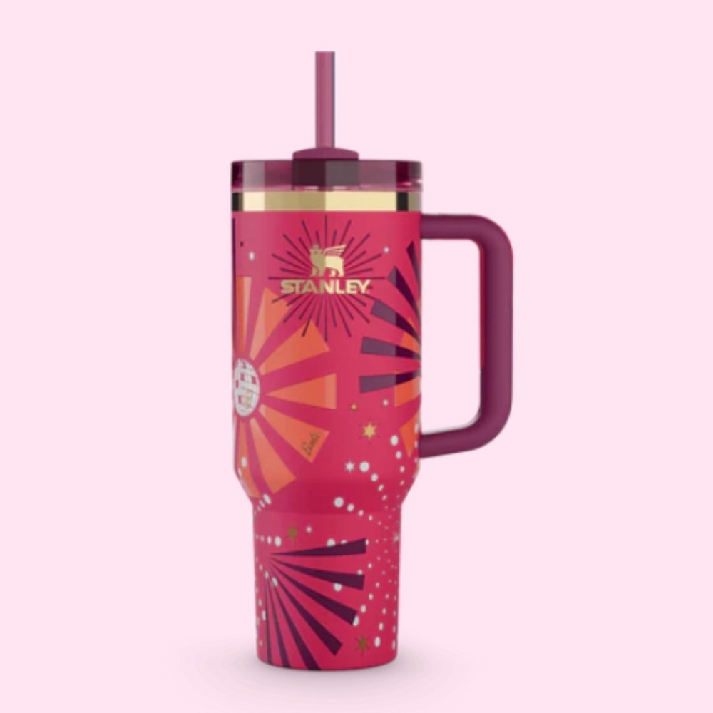 Limited edition Barbie X Stanley “80’s Dynamite” 40oz tumbler